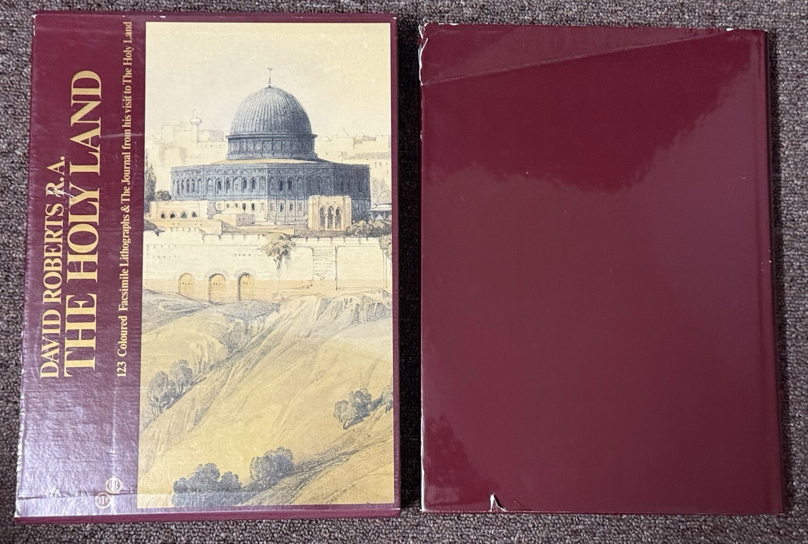 David Roberts R.A. The Holy Land Hardcover Book