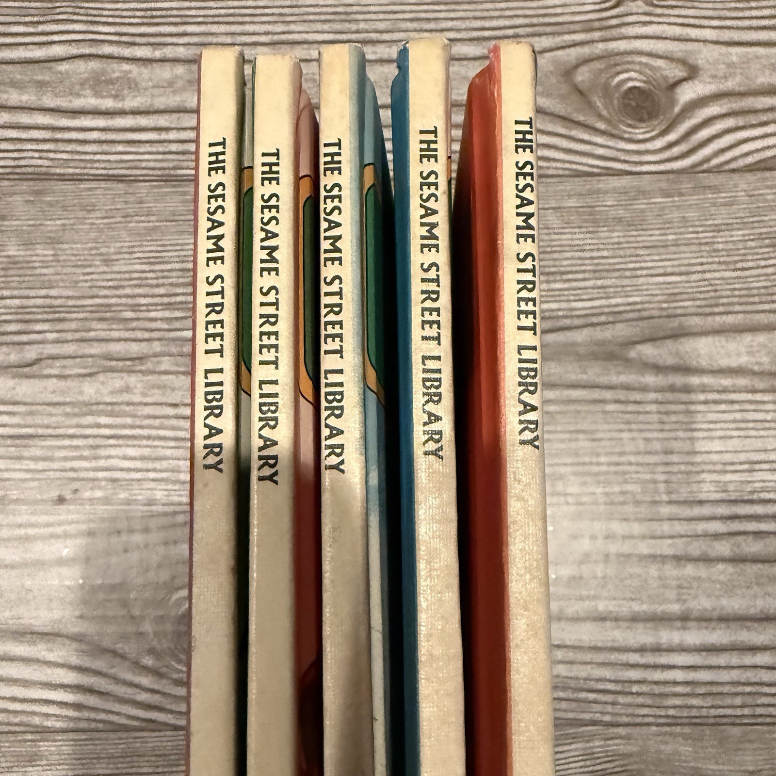 Vintage Sesame Street Library Books Set Vol 1–15 CTW Funk Wagnalls 1970s