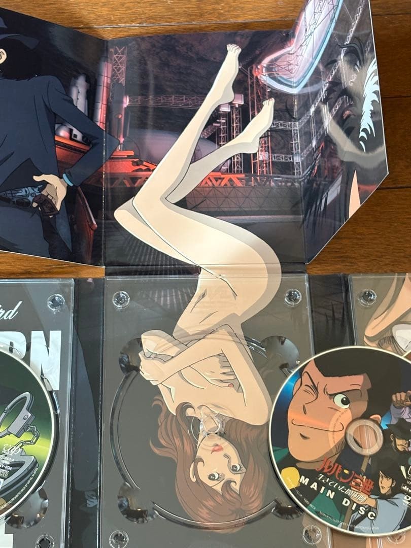 Lupine the Third DVD The Living Magician 3-Disc Limited Edition Special Set