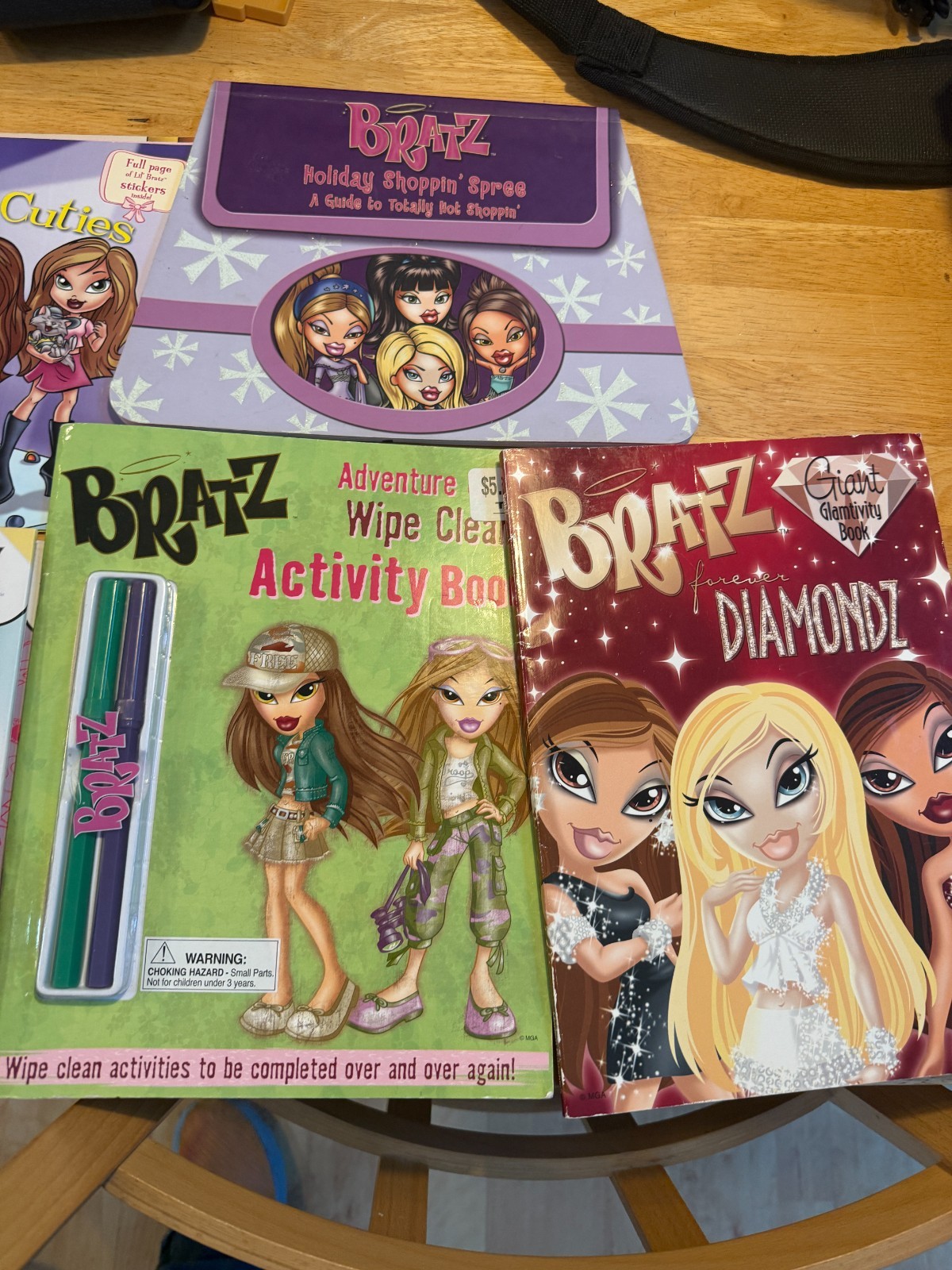 Bratz: An Assortment Of Preowned Bratz Books & 2 New Activity Coloring Books