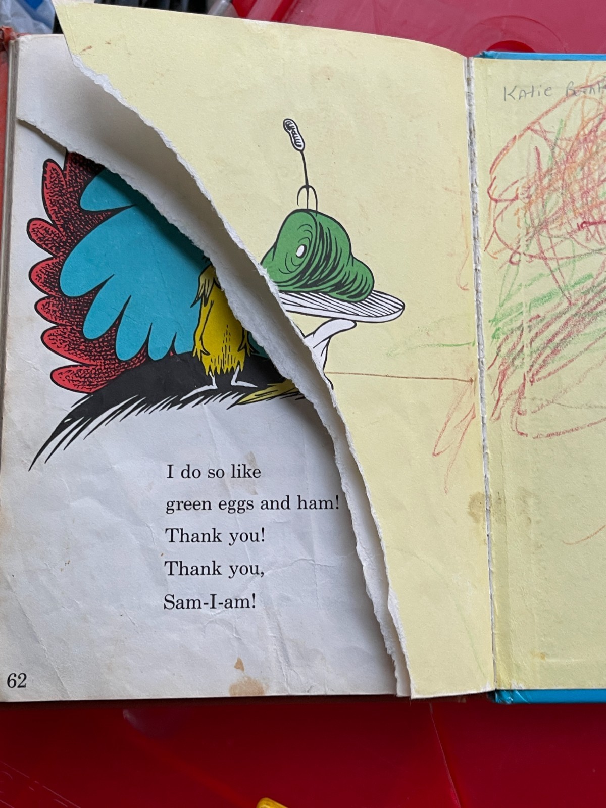 Green Eggs And Ham Book & Audio Cassette By Dr Seuss I Can Read It All By Myself