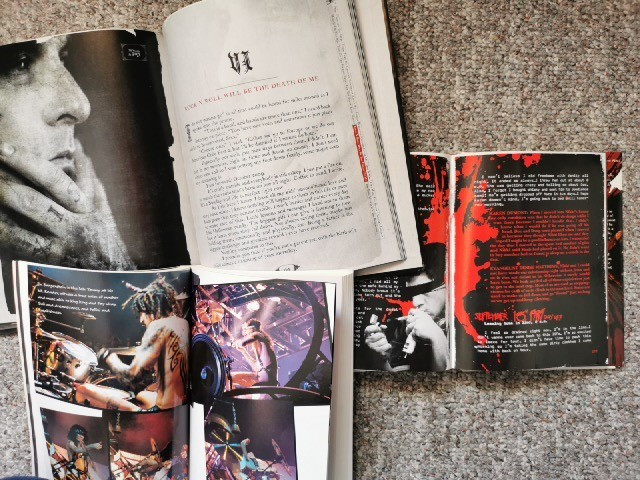 3 MOTLEY CRUE BOOKS TOMMYLAND HURT HEROIN DIARIES NIKKI SIXX HARDCOVERS