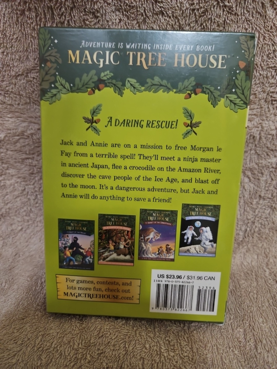 Magic Tree House Books 5-8 Boxed Set by Mary Pope Osborne (2002, Uk-Trade Paper)