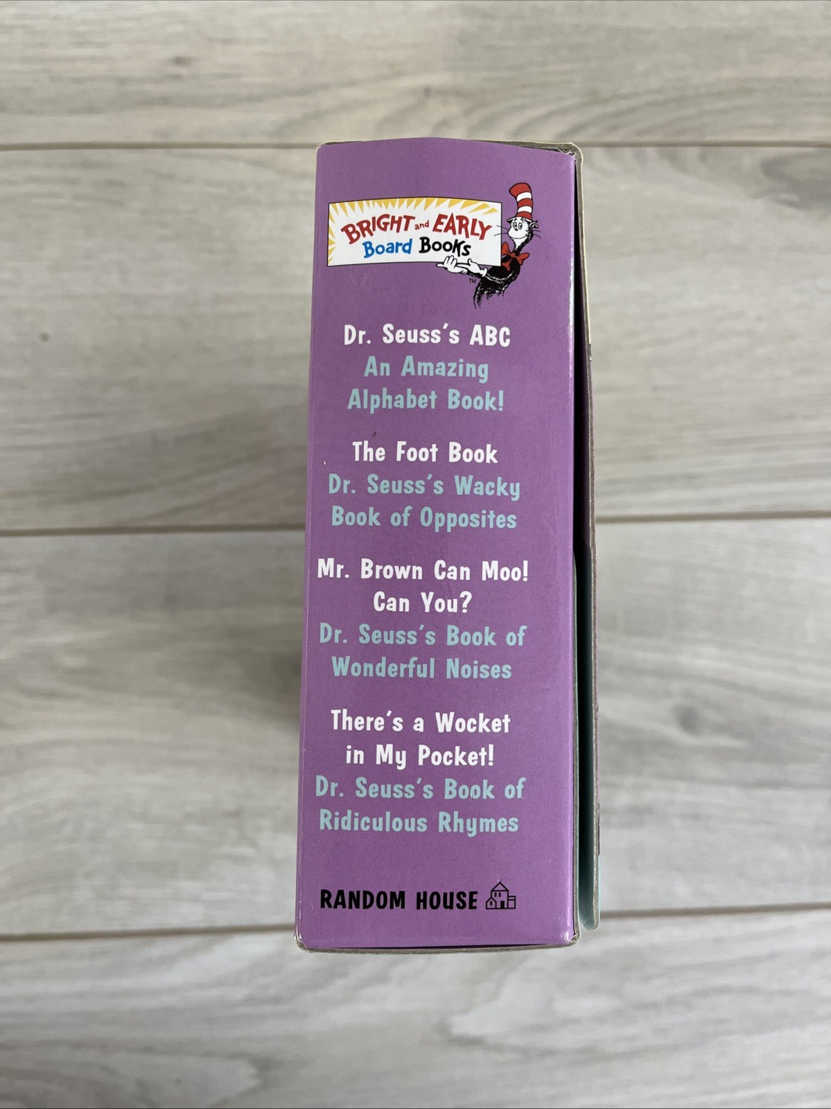 Dr. Seuss’s Box of Bright and Early Board Books Set Random House C2