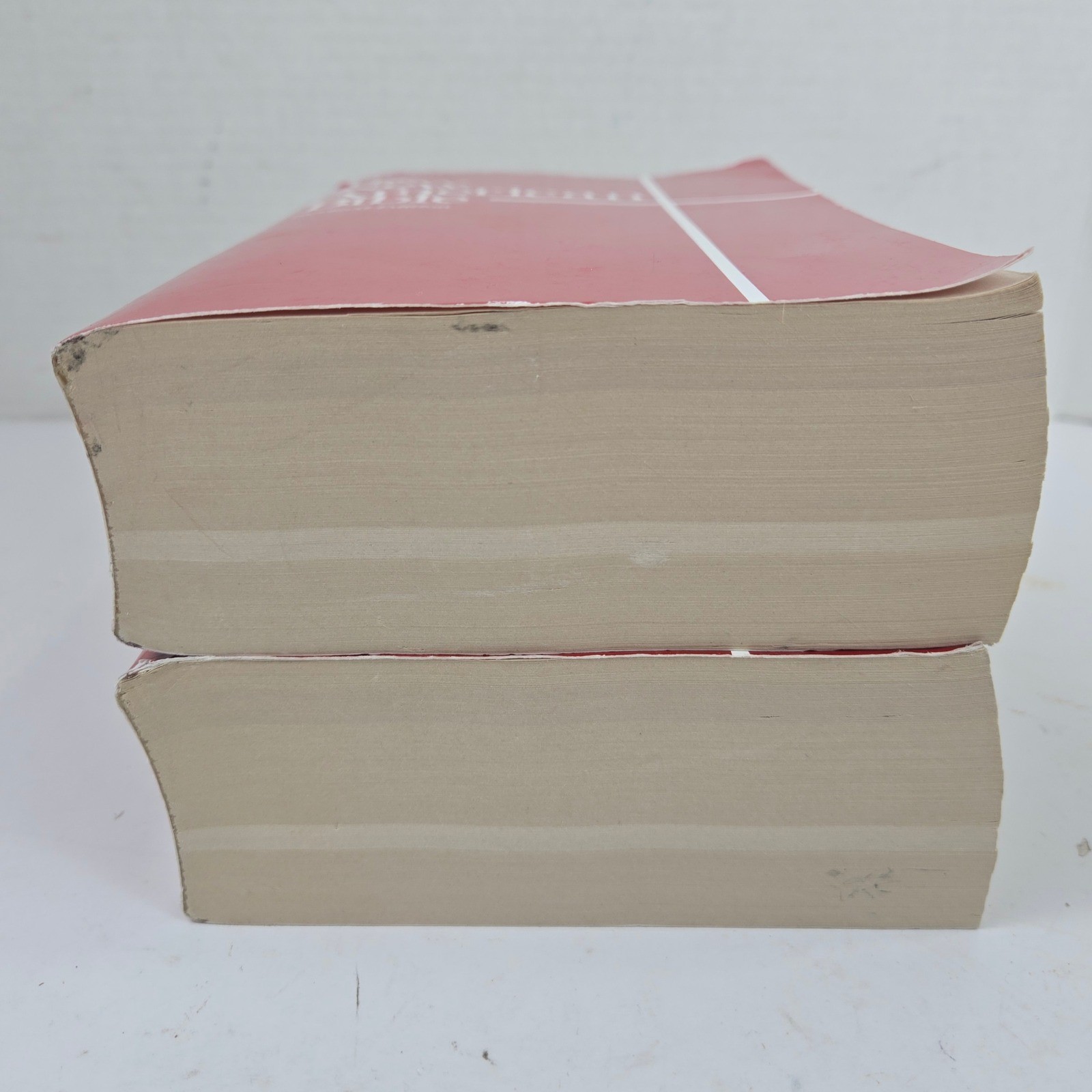 Lot of 2 The New American Bible Revised Edition NABRE World Catholic Press Red