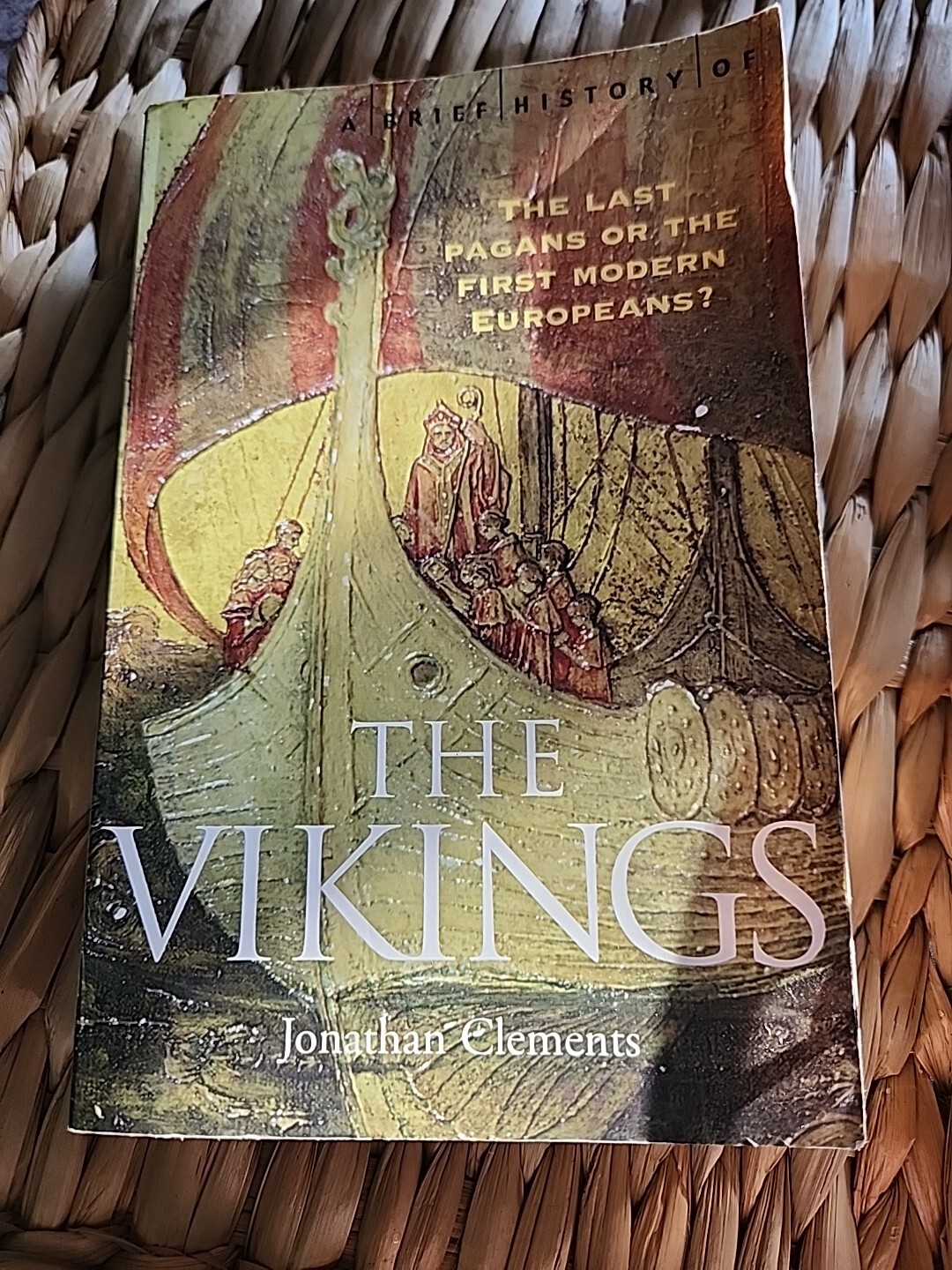 A Brief History Of The Vikings Jonathan Clements Paperback Excellent Condition