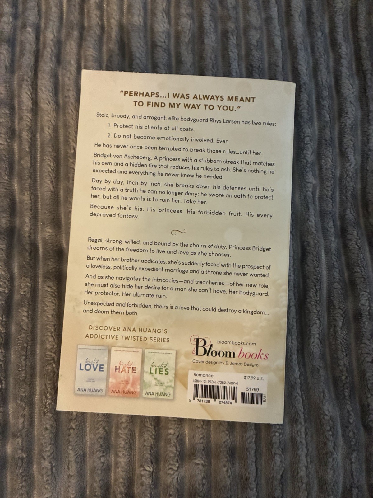 Twisted Games by Ana Huang Book 2 Paperback Twisted Series Romance Fiction Novel