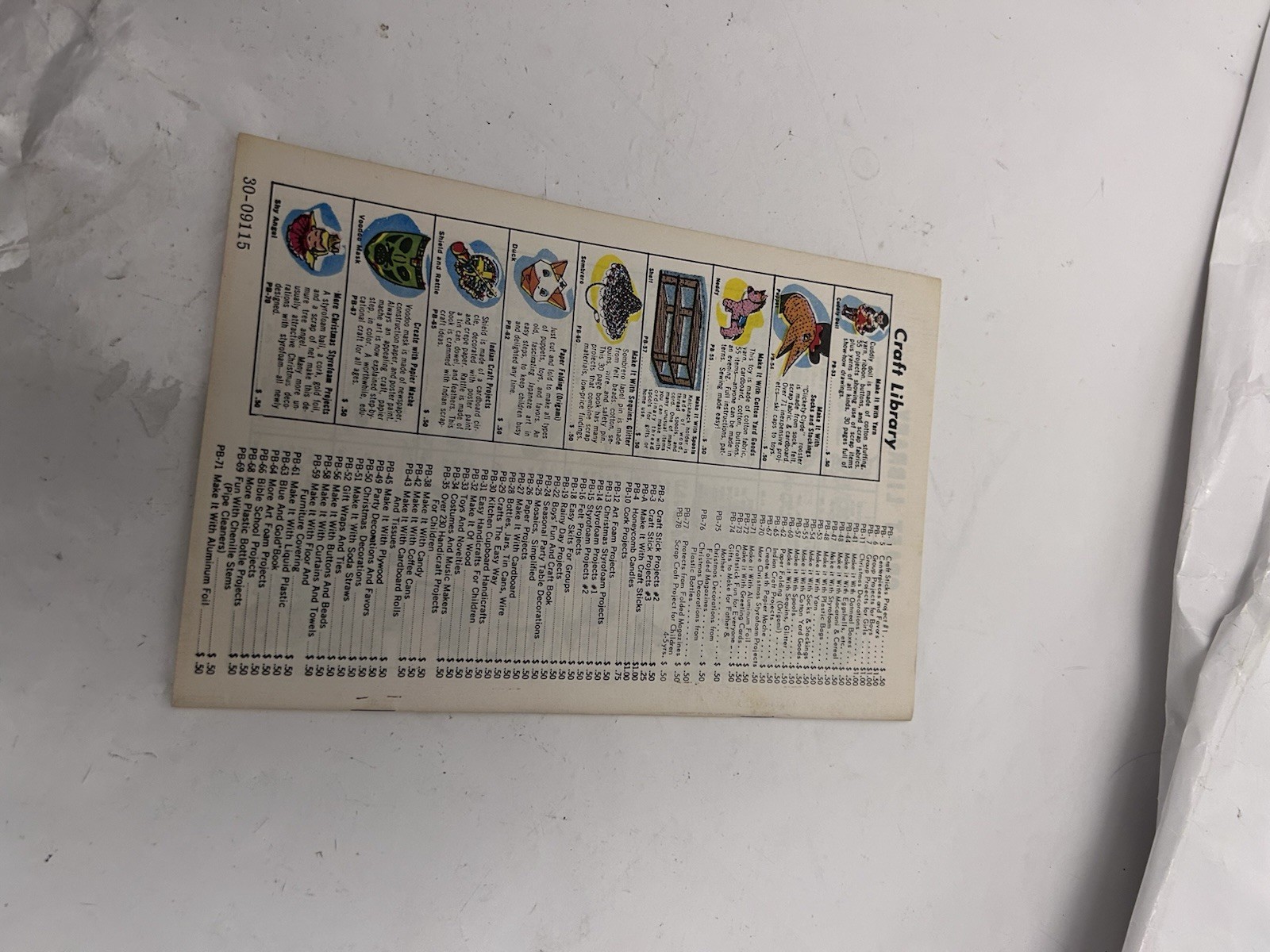 Kap Kraft Books Scrap Craft Projects SC book c1966