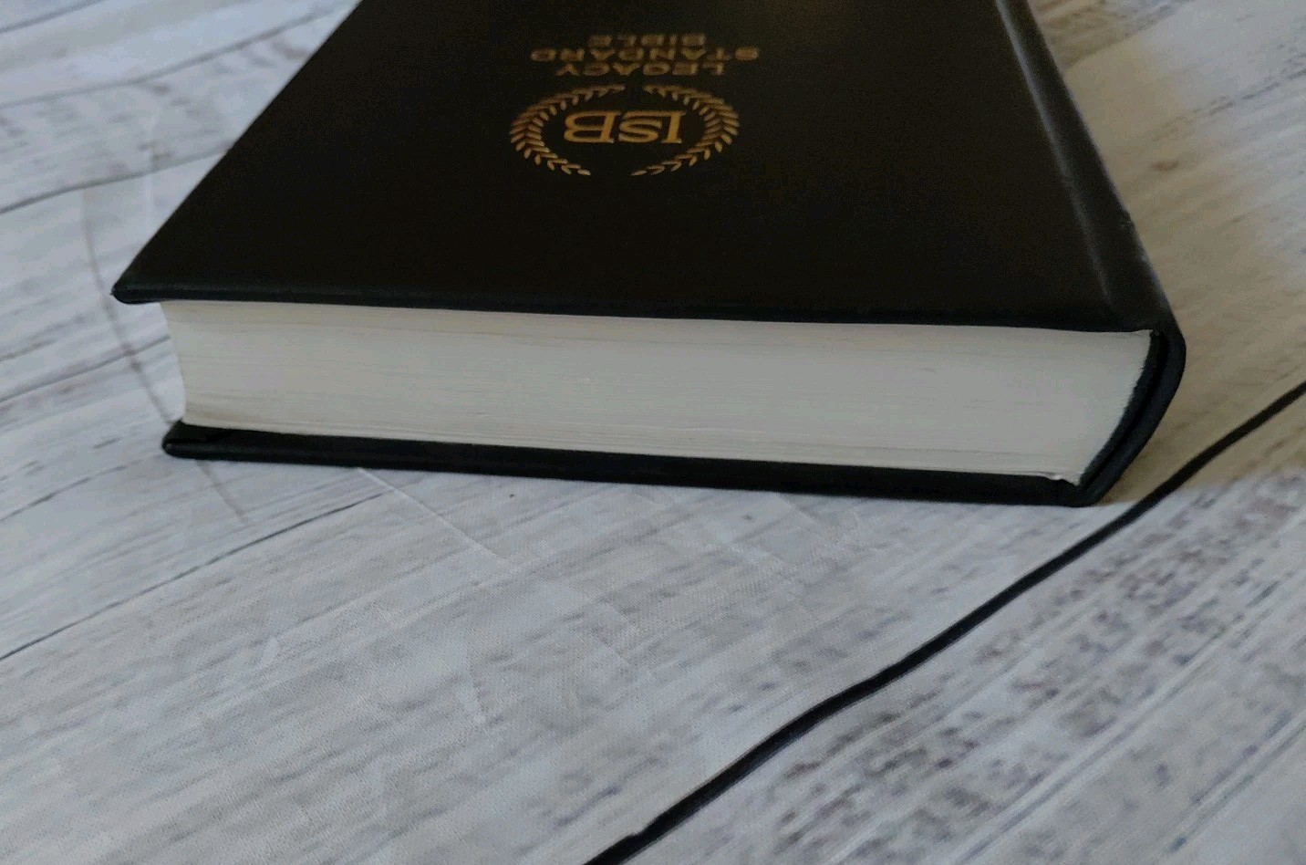 LSB Holy Bible Black Hardcover: Legacy Standard Bible 2 Column Verse By Verse