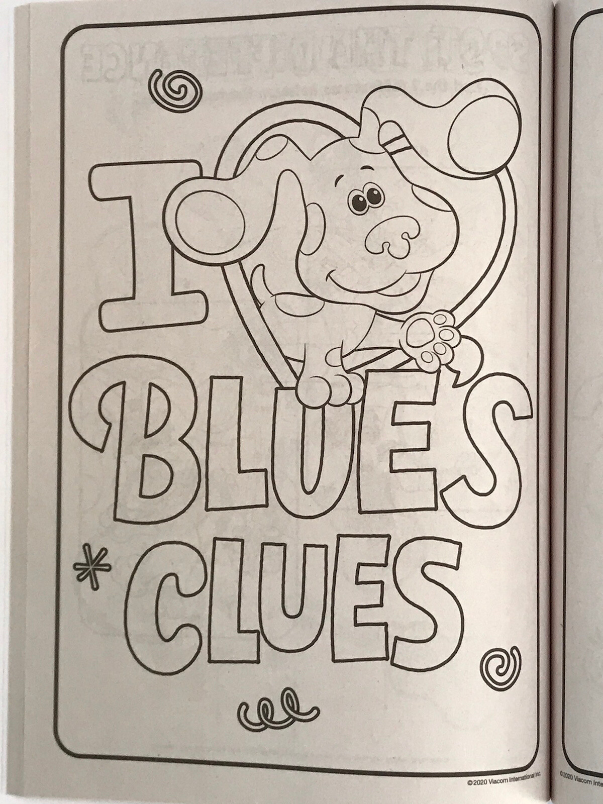 2pc Set Nickelodeon Blues Clues And You! Jumbo Coloring & Activity Book Crayons