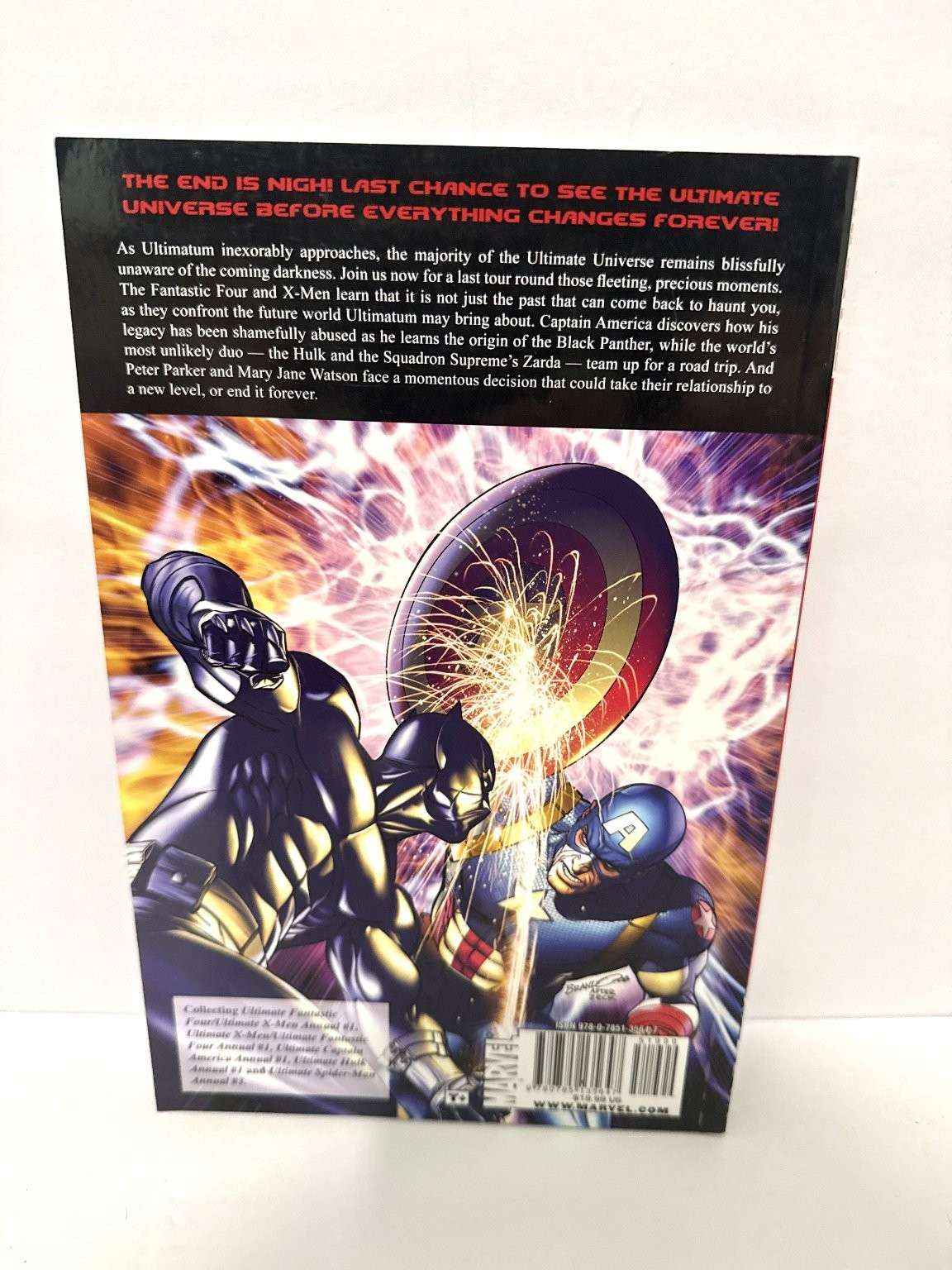 Ultimatum March on Ultimatum Marvel Graphic Novel TPB Comic Book