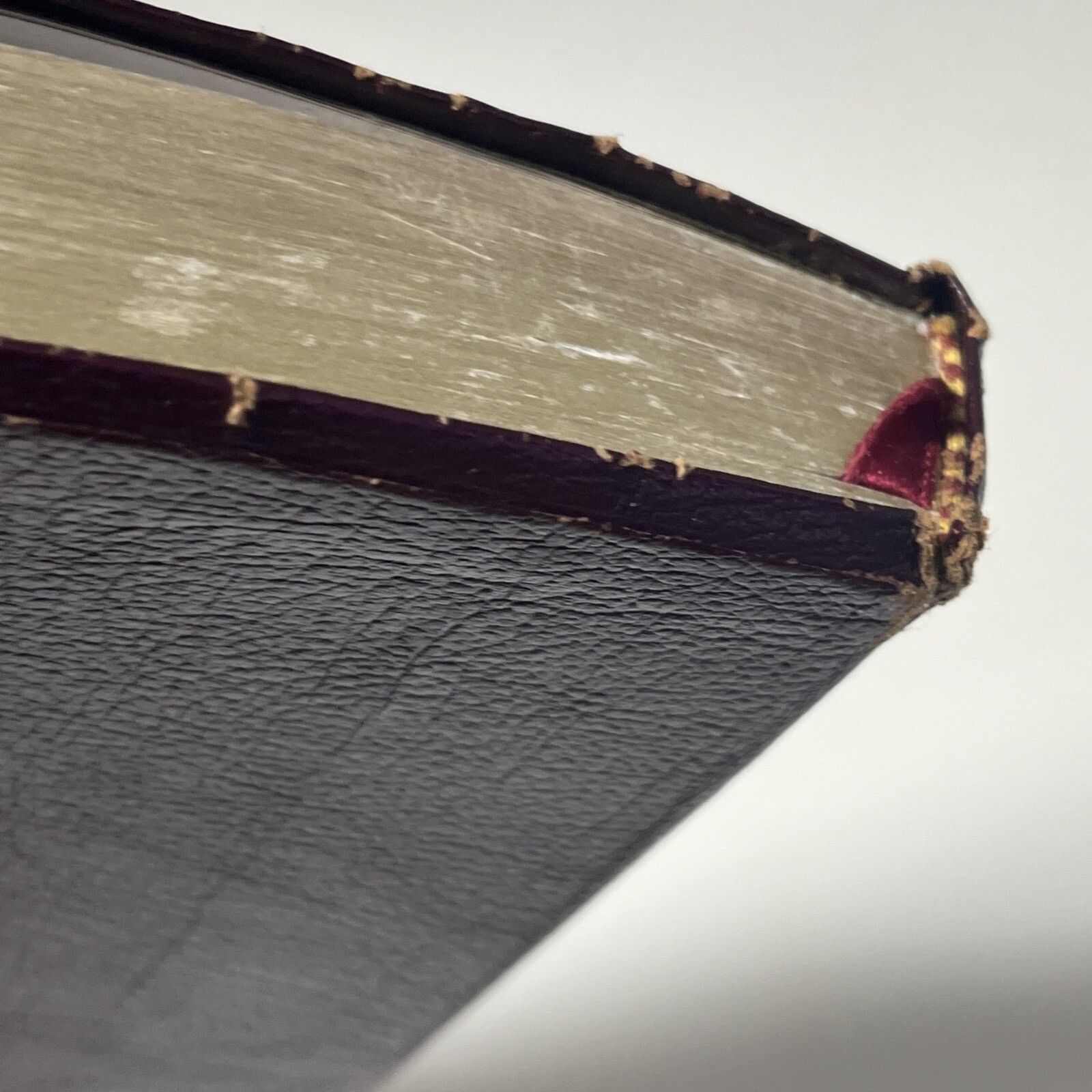 The Student Bible NIV Burgandy 1987 Zondervan Bonded Leather index
