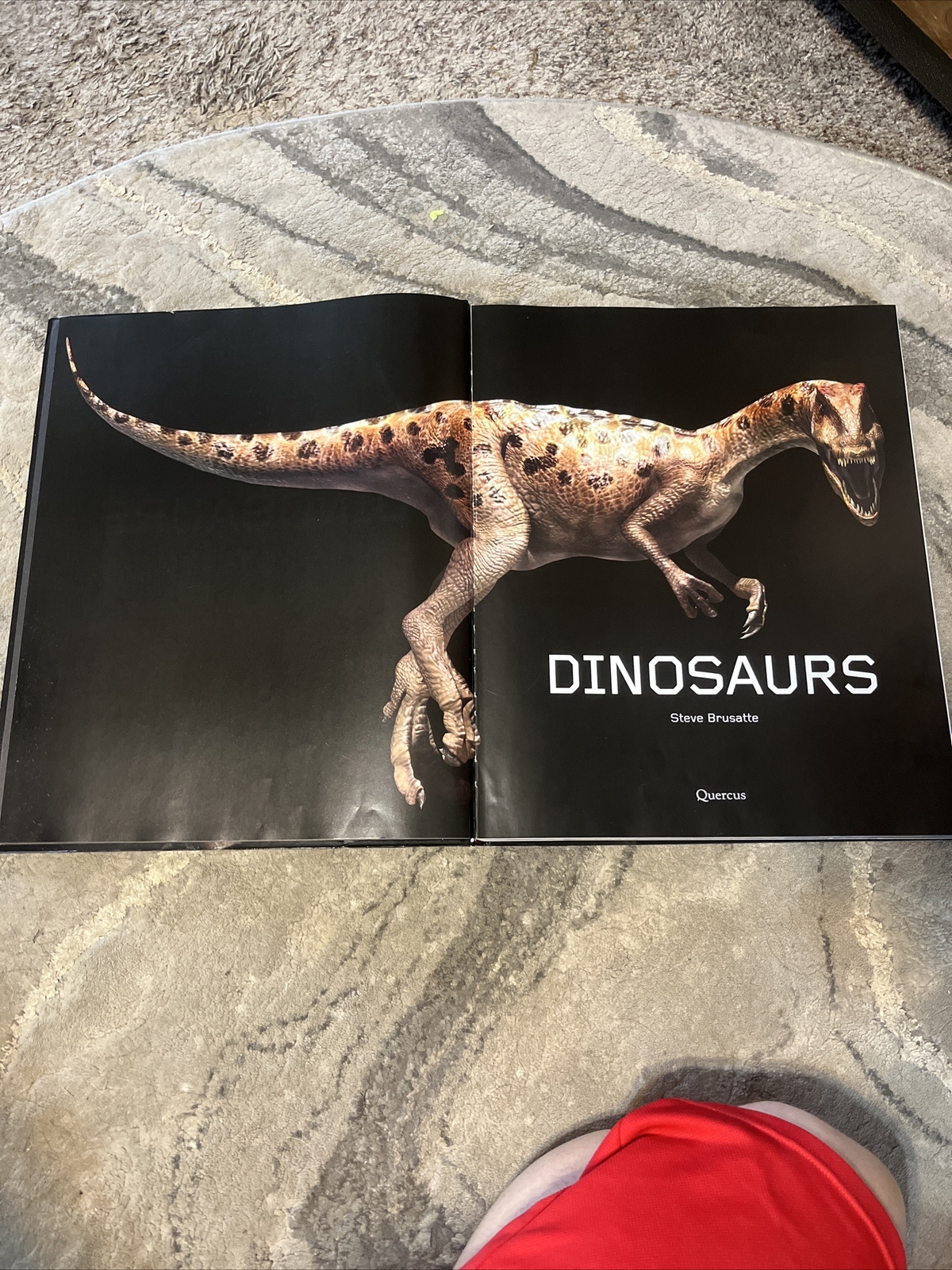 Hardcover Dinosaurs by M. J. Benton/Steve Brusatte 2008! Huge Book 17 X 14