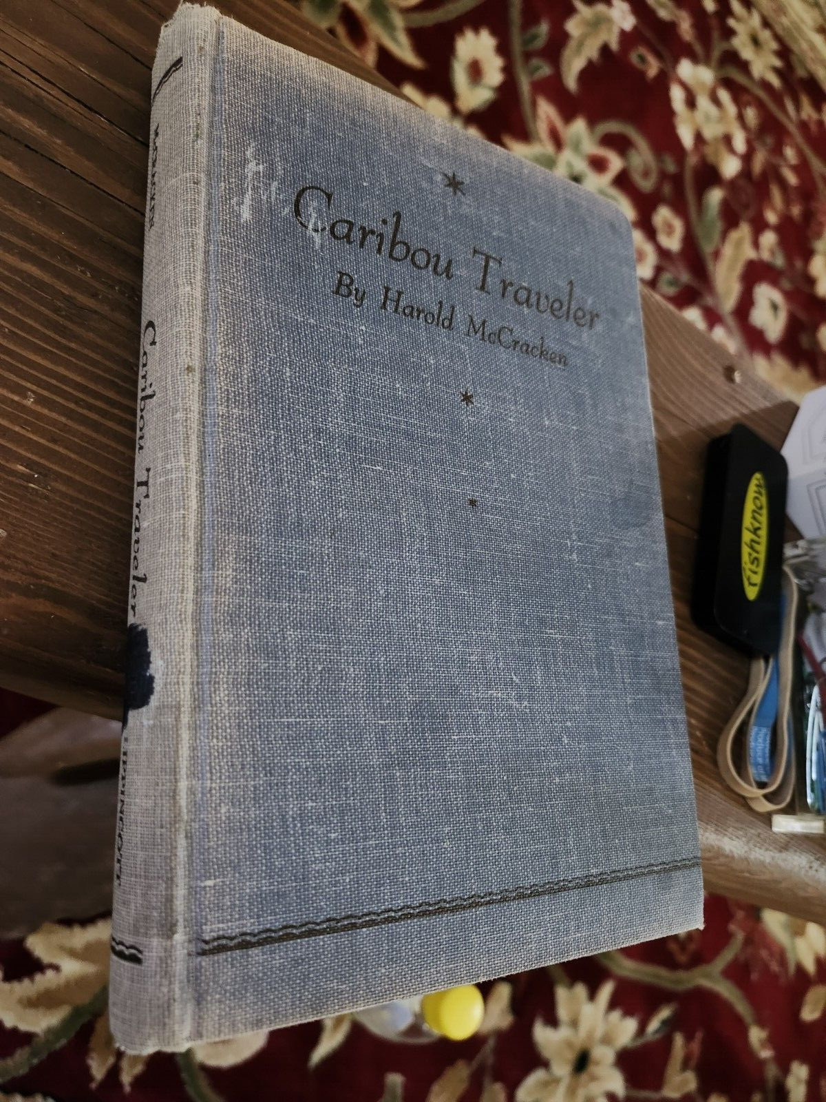 Caribou Traveler, by Harold McCracken, Illustr. by Rod Ruth, 1949, HB, 3rd impr.