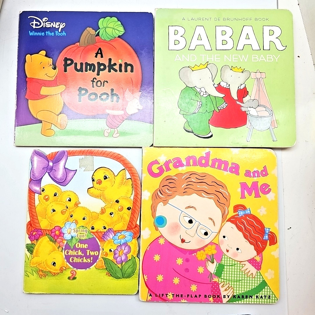 30 Children BOARD BOOKS Hardcover Baby Toddler Preschool Kids Mixed