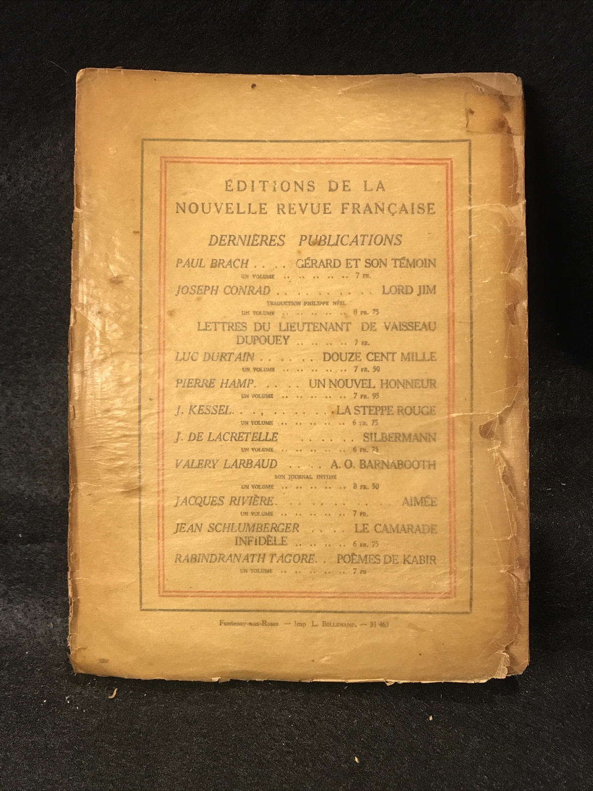 Du Cote De Chez Swann- Marcel Proust, 1919, Lot Of 3