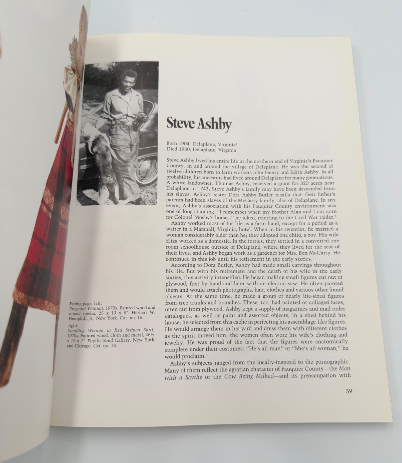 1st ed. BLACK FOLK ART IN AMERICA,1930-1980 By Jane Livingston & John Beardsley