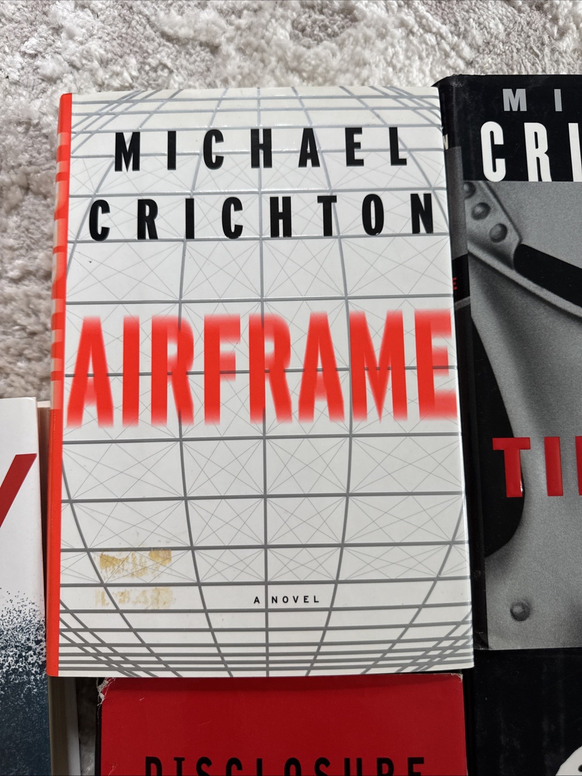 Michael Crichton First Trade Edition And BCE LOT!