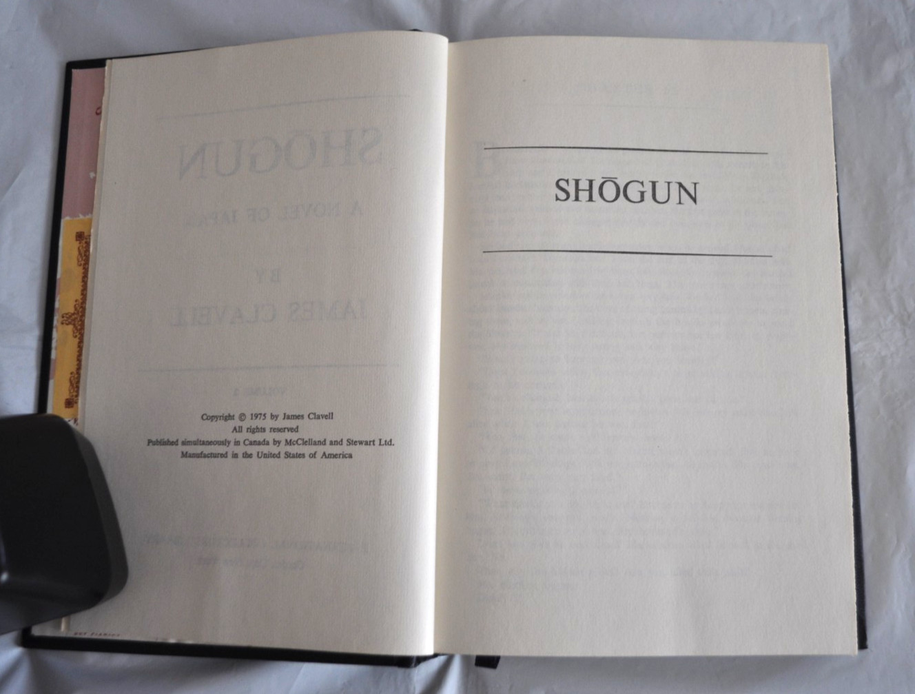 Shōgun A Novel of Japan James Clavell Vol. 1-2 International Collectors Library