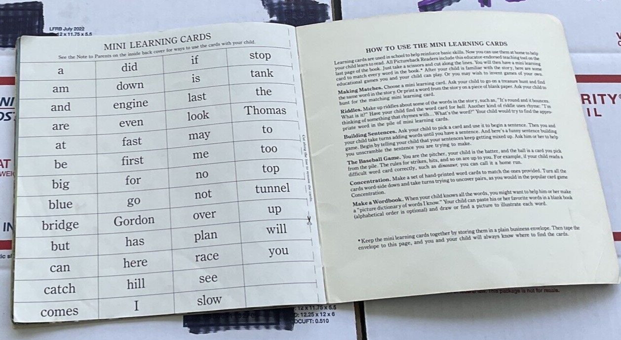 Random House Pictureback Reader Ser.: Catch Me, Catch Me! : A Thomas the Tank…