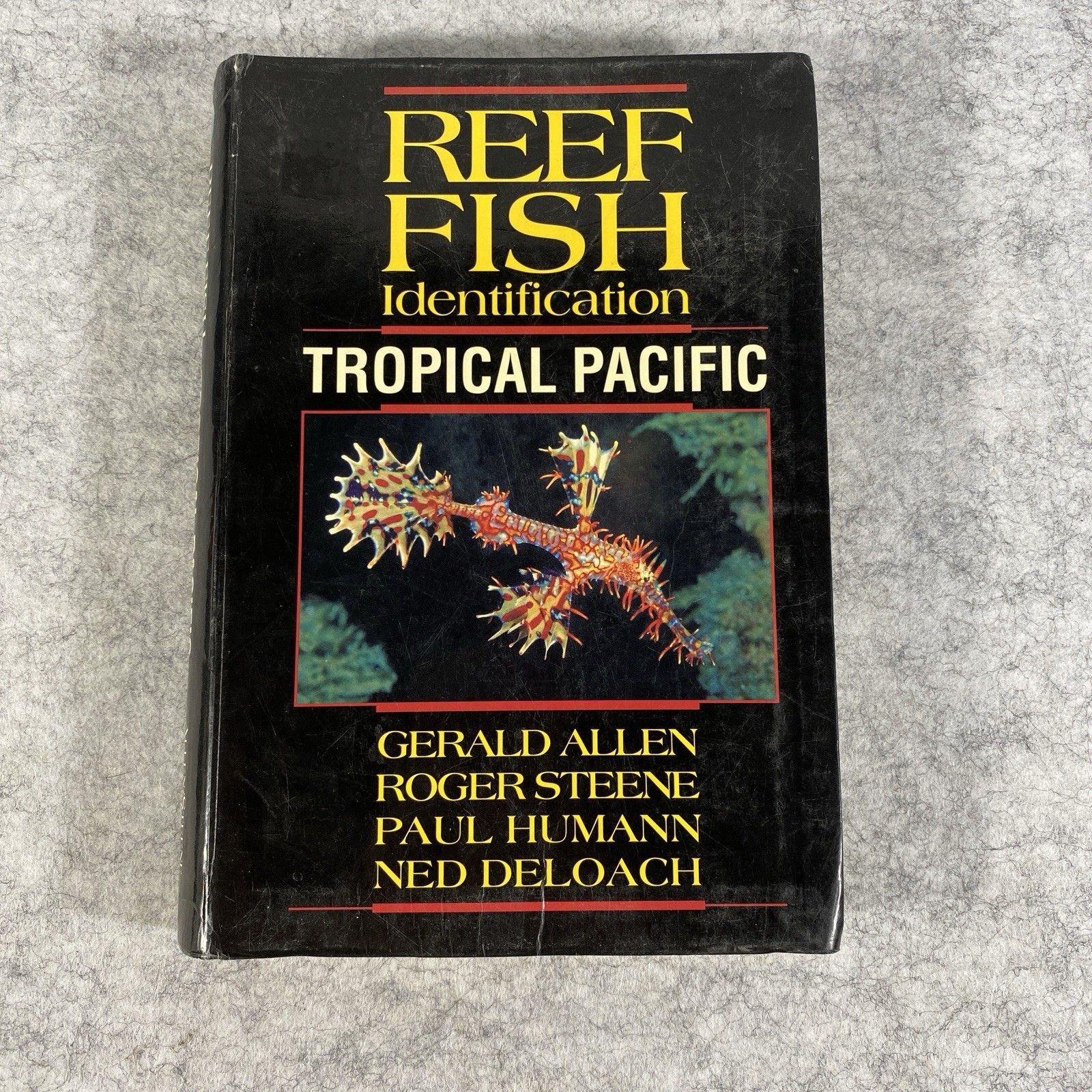 Reef Fish Identification Tropical Pacific Gerald Allen 1st Edition PB Field