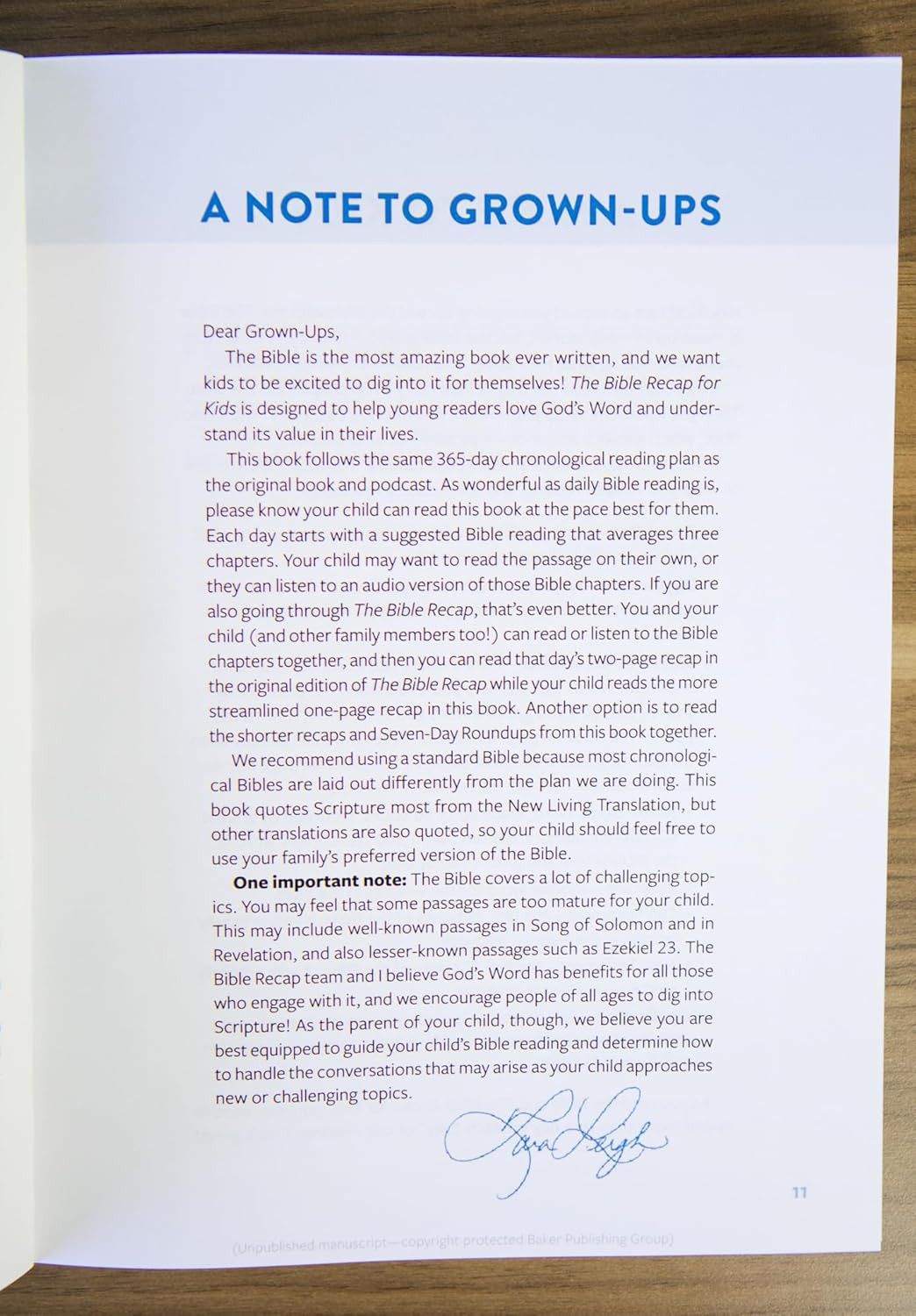 The Bible Recap for Kids: A 365-Day Guide through the Bible for Young Readers (R