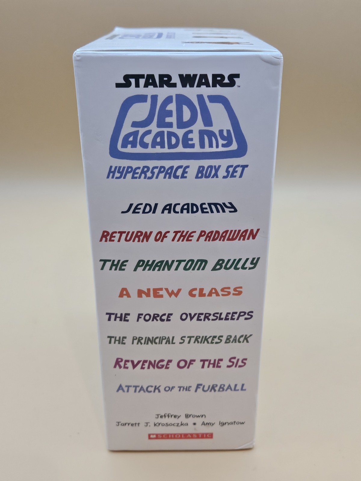 Star Wars Jedi Academy Hyperspace 8-Book Set, Excellent Condition