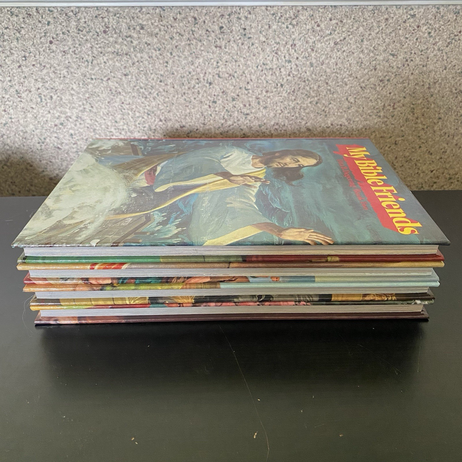 My Bible Friends 4 Volumes Etta B. Degering Books 2,3,4,5 SDA 1977 LIKE NEW