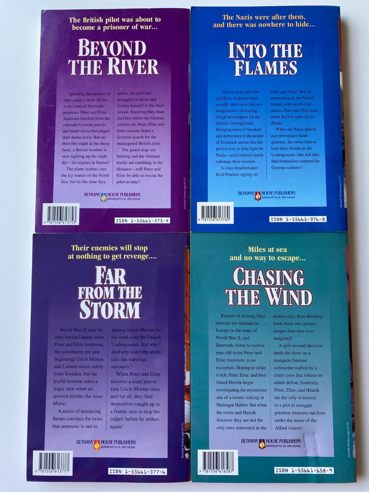 YOUNG UNDERGROUND LOT 2-5~Robert Elmer~BEYOND RIVER~CHASING WIND~FLAMES~STORM~