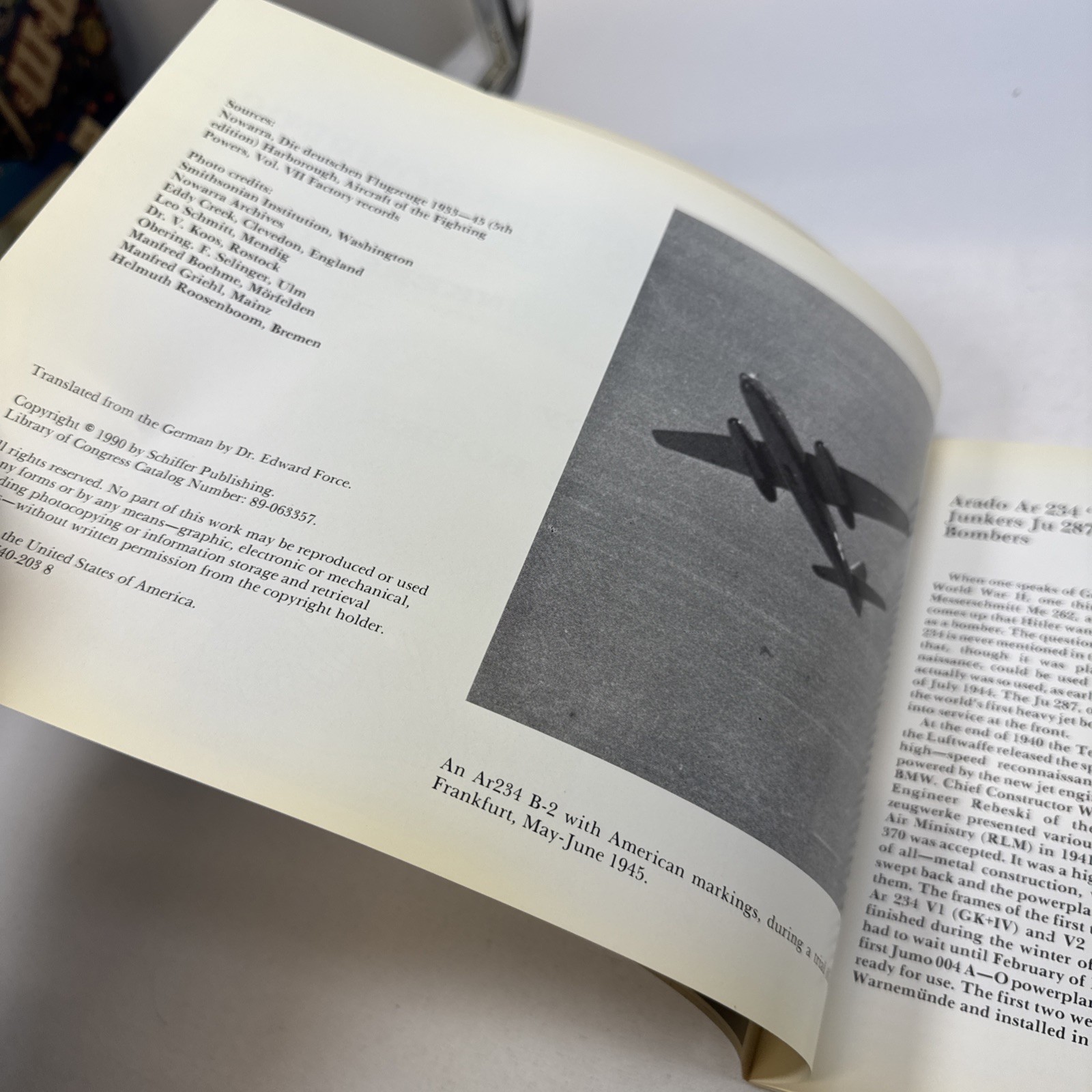 World’s First Jet Bomber: Arado Ar 234, Ju 287 – Shiffer Publishing, B&W, 48 Pgs