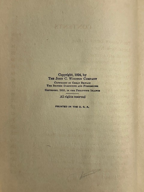 ANTIQUE GRIMM’S FAIRY TALES Copyright 1924 Hardcover Vintage with 21 Tales S16