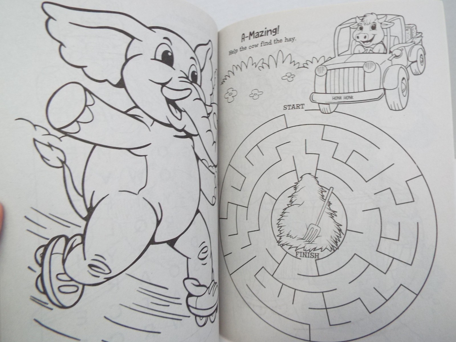 2: Coloring & Activity -Away We Go! & 700 piece Stickers-Vehicles & Small Cutsie