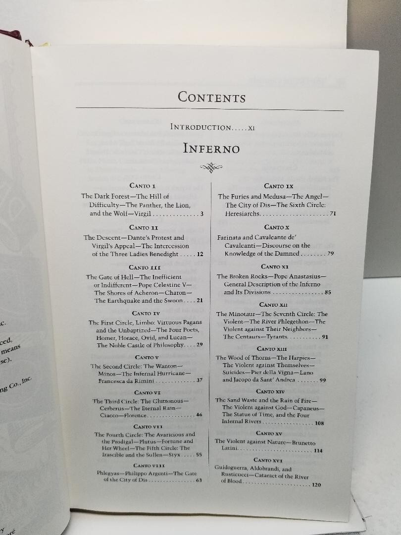 The Divine Comedy by Dante Alighieri 2016 Barnes & Noble Collectible Edition