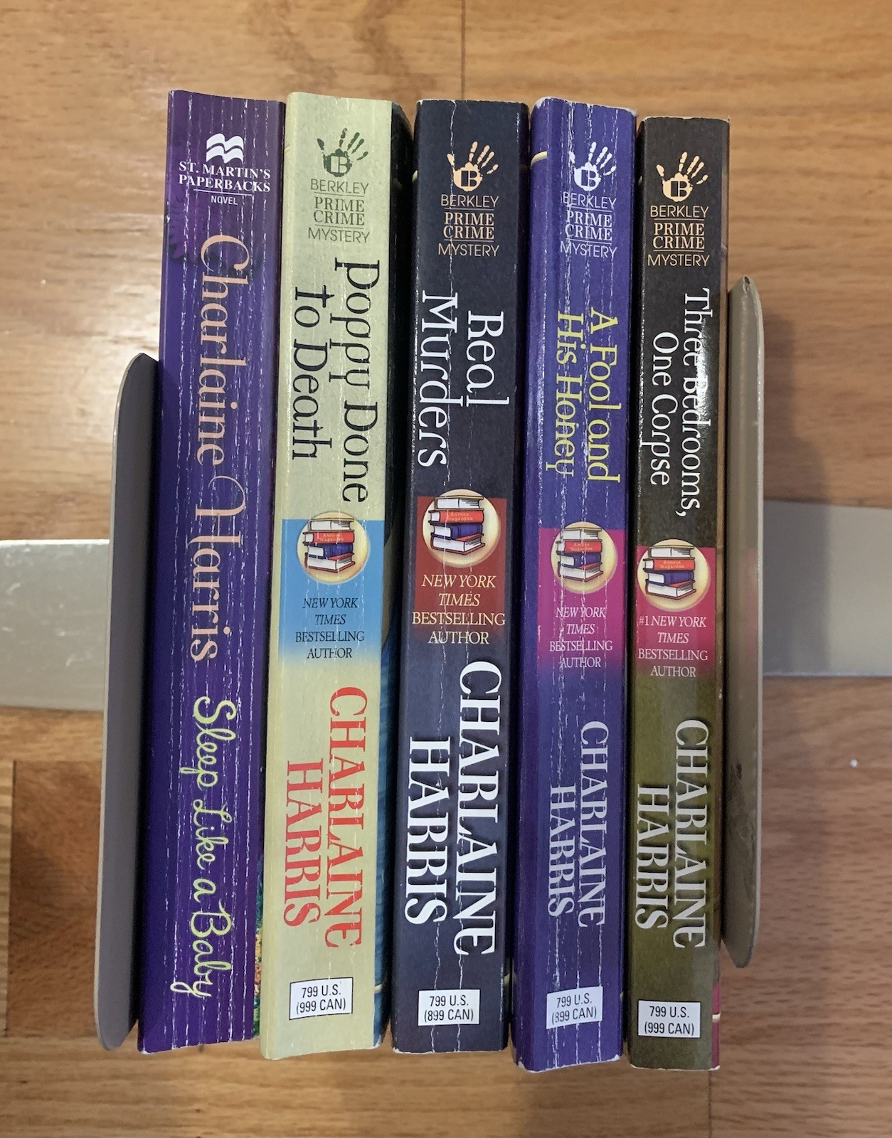 Collection of 5 AURORA TEAGARDEN Cozy Mysteries by Charlaine Harris