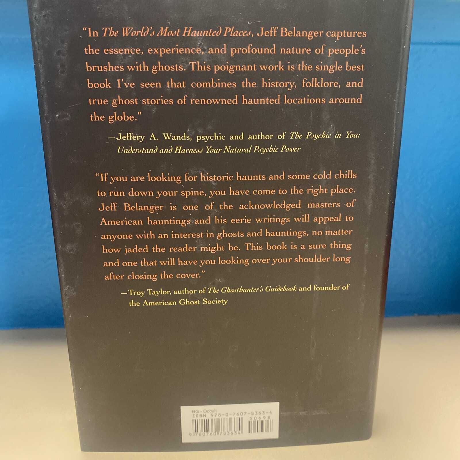 BRAND NEW The World’s Most Haunted Places 2007 by Jeff Belanger – Hardcover Book