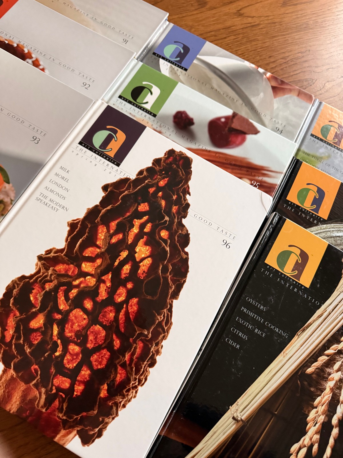 Art Culinaire 90/91/92/93/94/95/96/97/98/99 Ten Consecutive Issues 840 pages!