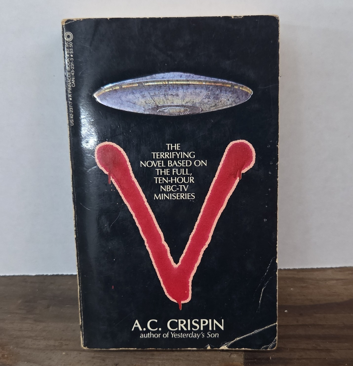 V by A.C. Crispin Paperback English Fiction Novel Film/TV Adaptation