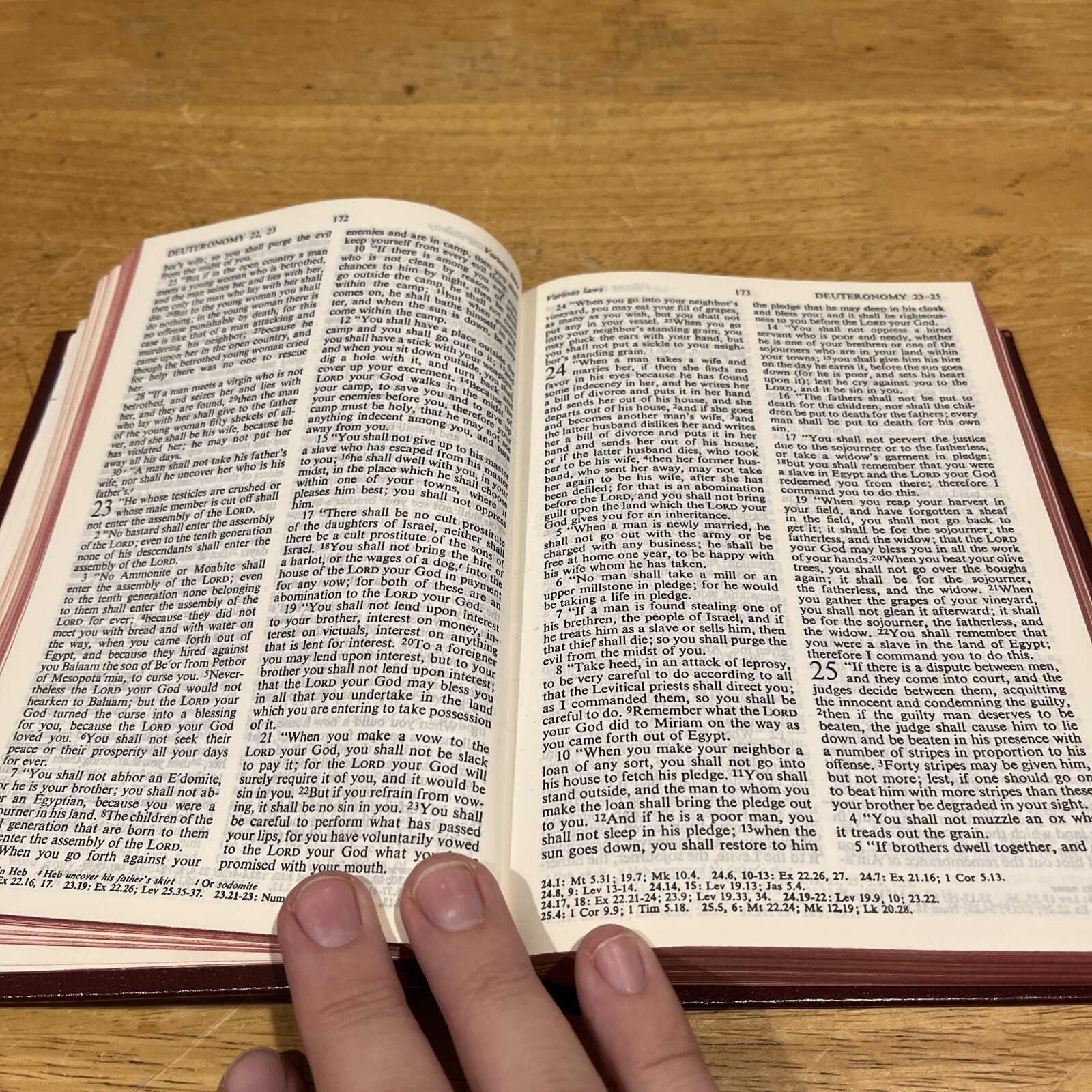 The Holy Bible- American Bible Society HC 1980 Revised Standard Edition, FC Maps