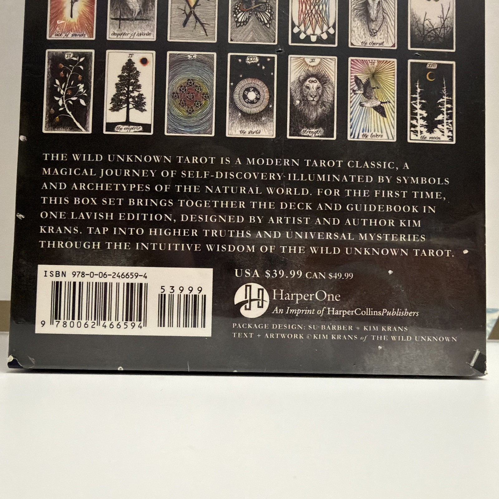 Wild Unknown Tarot Deck and Guidebook Keepsake Box Set by Kim Krans