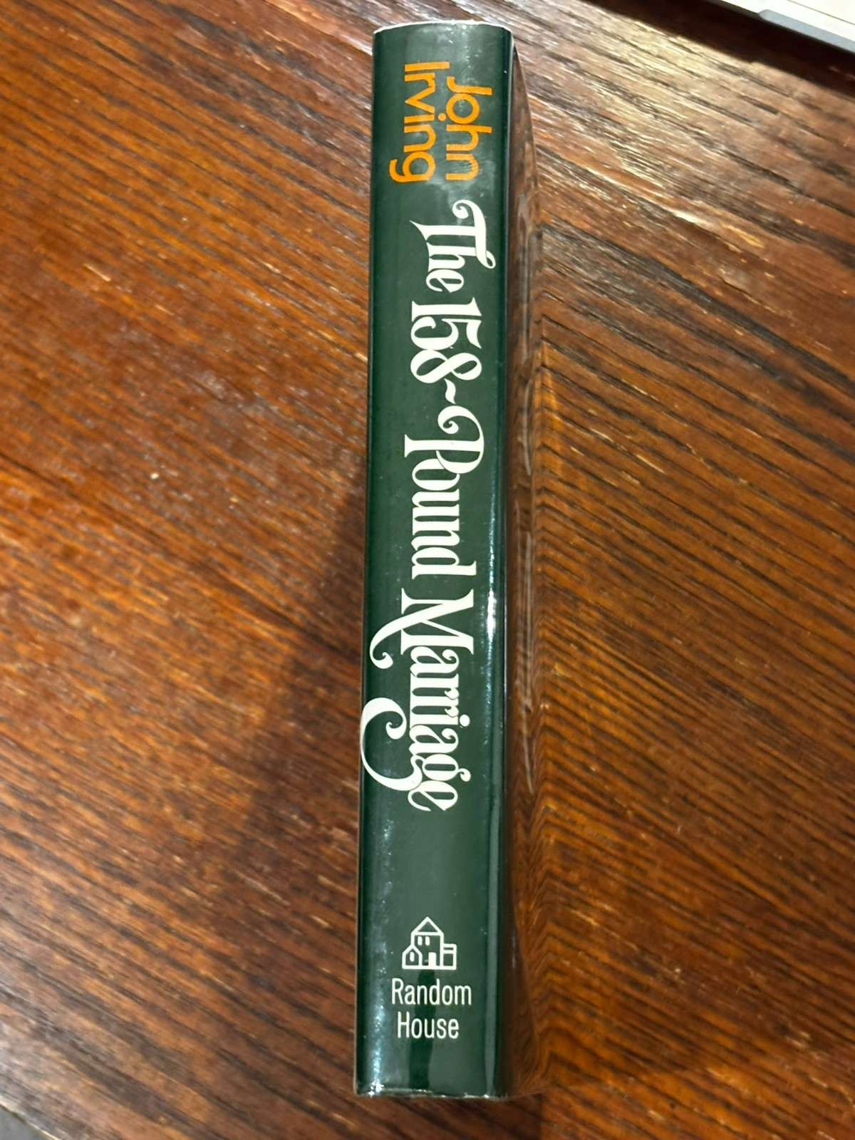 John Irving The 158-Pound Marriage hardcover 1st edition 1974 3rd novel HTF VG++