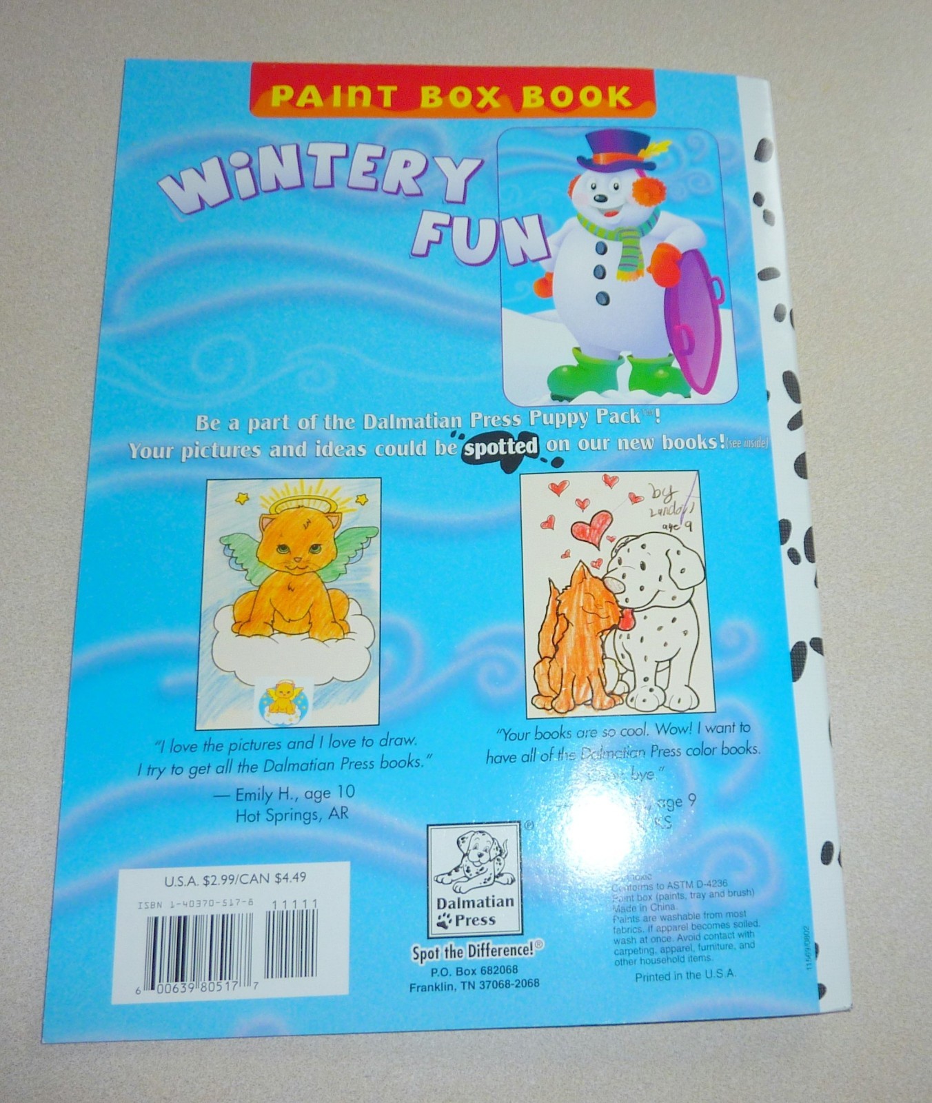 Vintage Kids Coloring Sticker Book Lot Disney Pooh Dalmatian Press NEW