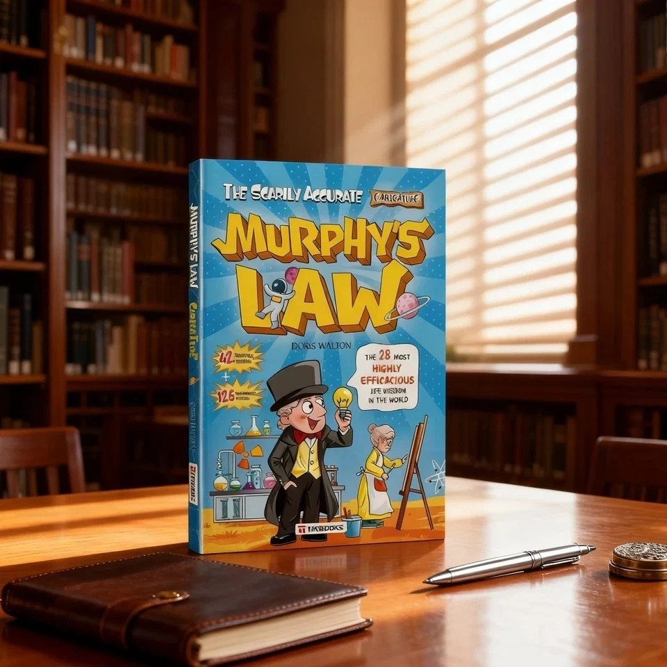Murphy’s Law Learning Book for Kids 8-12 with 128 Pages Paperback Illustrated TL