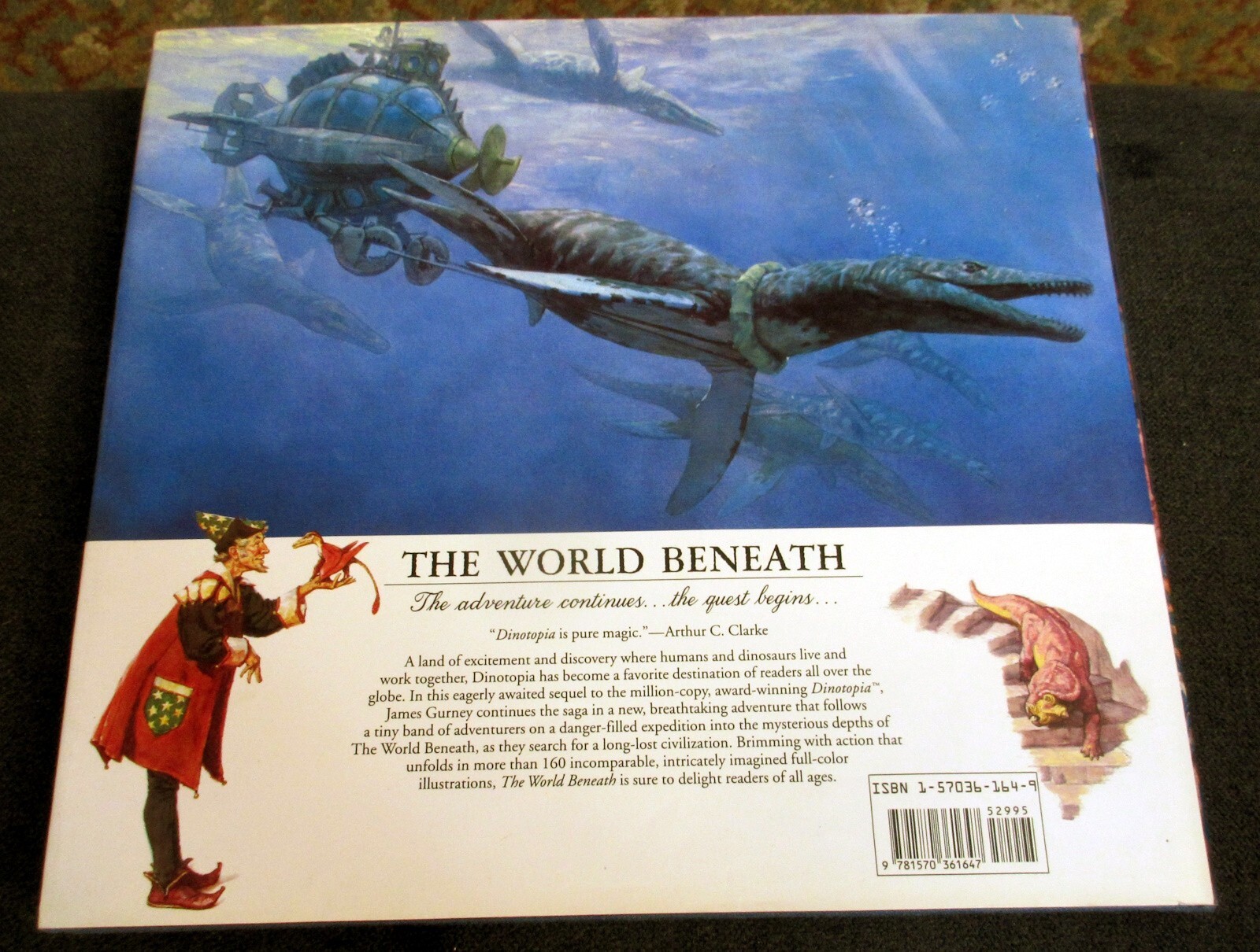 James Gurney “DINOTOPIA, The World Beneath” – Hardcover with dustjacket