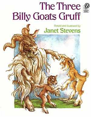 The Three Billy Goats Gruff – Paperback, by Stevens Janet – Good