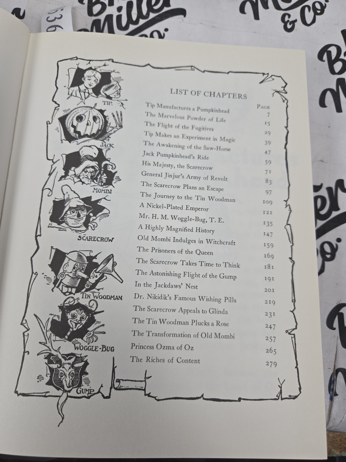 The Marvelous Land of Oz Books of Wonder L Frank Baum Hardcover