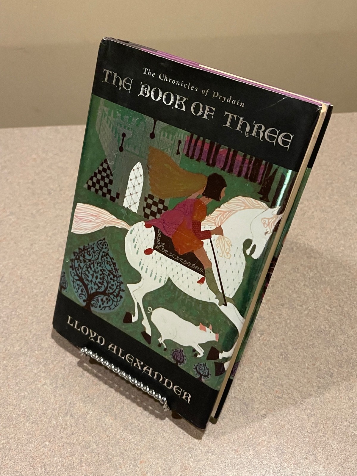 The Book of Three (The Chronicles of Prydain) Lloyd Alexander (Hardcover Edition