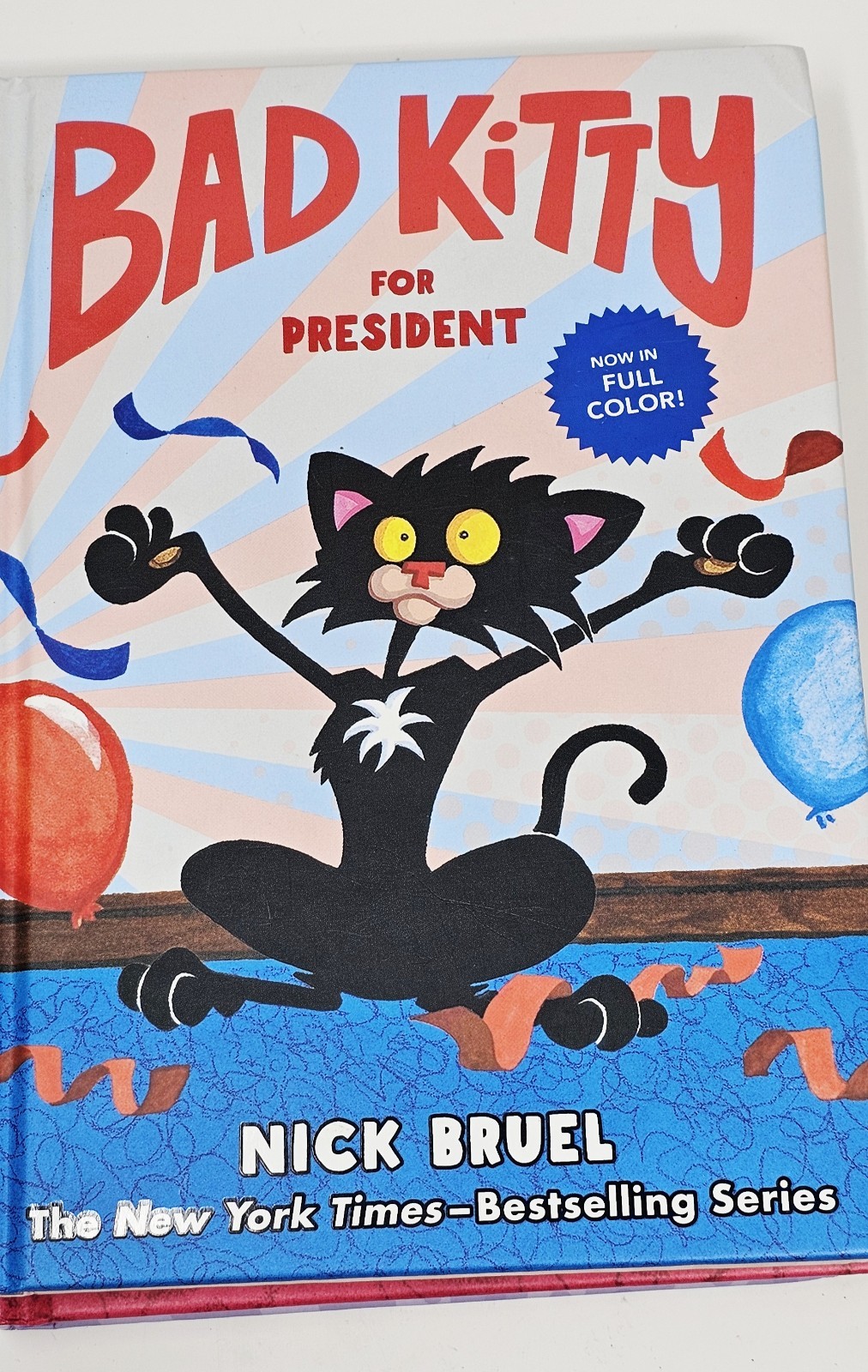 Bad Kitty Lot of 4 Hardcover Books Nick Bruel Full Color Roaring Brook Press