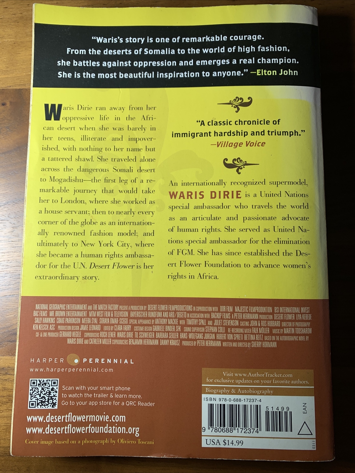 Desert Flower Extraordinary Journey of a Desert Nomad Waris Dirie Bestseller