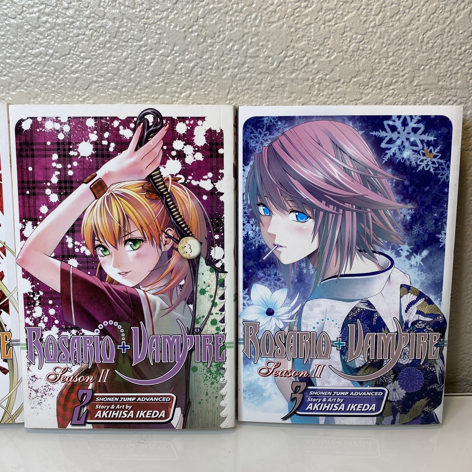 Rosario + Vampire Manga Season 1 Vol. 1 – 10 + Season 2 Vol. 1-3 Shonen Jump Viz
