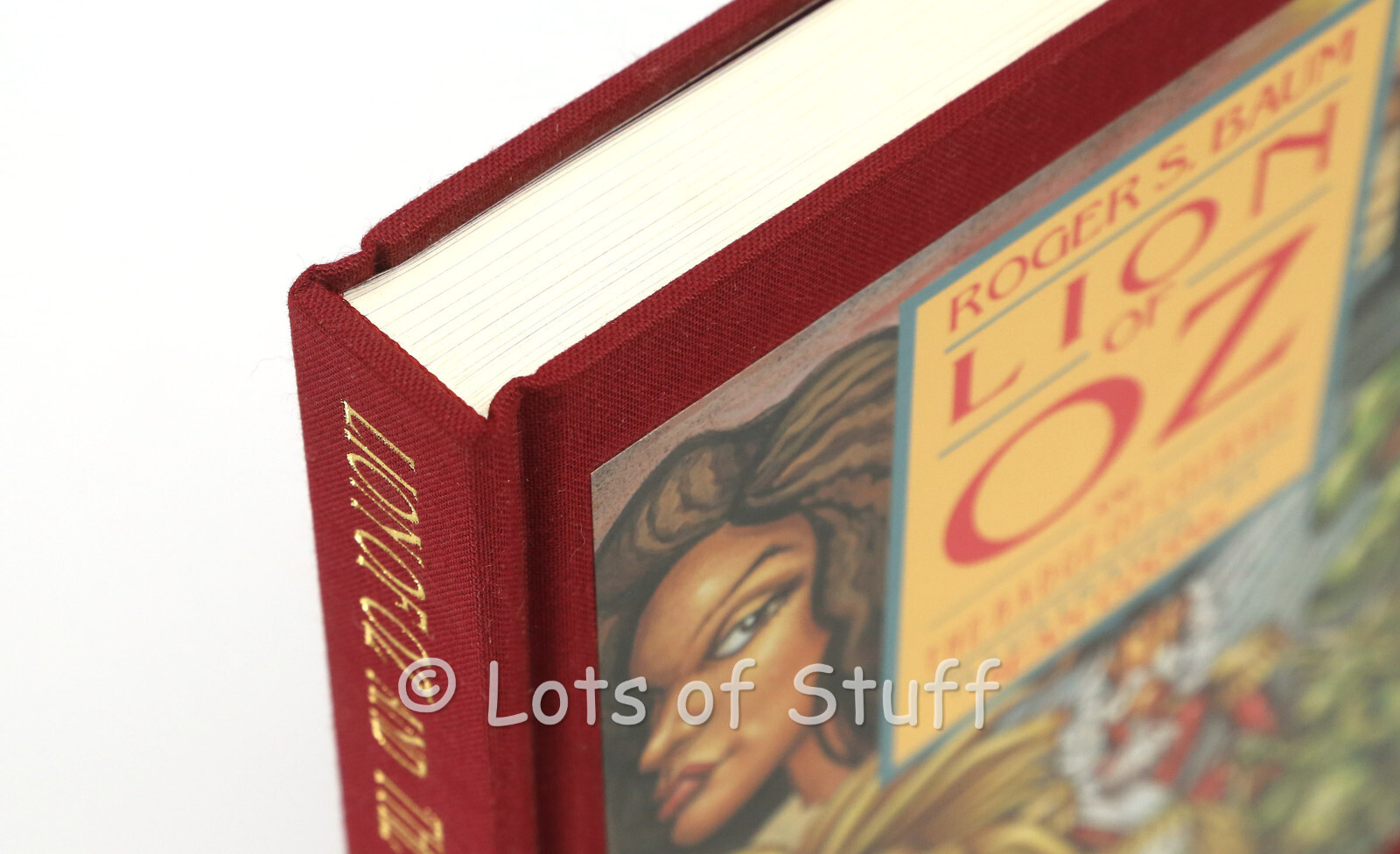 The Lion of Oz and the Badge of Courage Roger S. Baum 1st Edition Signed HC